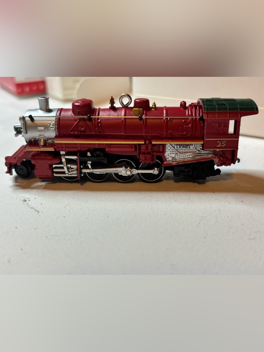 Hallmark Keepsake 2009 Lionel Holiday Red Mikado Locomotive Ornament–14th Series